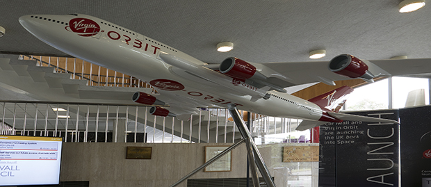 Model of Virgin Orbit launch vehicle at Cornwall’s County Hall in Truro On 16th July 2018 the UK Government’s Department for Transport finally gave the go ahead for Newquay Airport […]