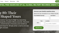 D-Day 80: find your military story for free Get unlimited, free searches of ALL military records – for a limited time only. Discover your family’s connection to this historical event. […]